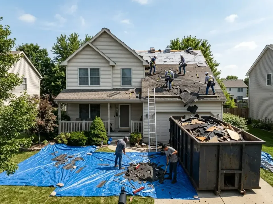 roof-replacement-debris-remova-004 — frequently asked questions, Cheapest Dumpster Rentals in Clinton, IA